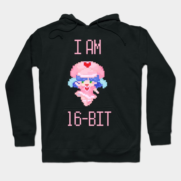 Zera  I AM 16-BIT Hoodie by shatishamararie